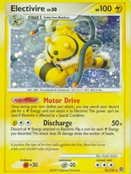 Electivire (25/132) (Theme Deck Exclusive) [Diamond & Pearl: Secret Wonders]