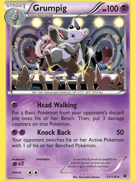 Grumpig (31/124) [XY: Fates Collide]