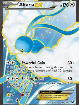 Altaria EX (123/124) [XY: Fates Collide]
