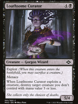 Loathsome Curator (MH2-091) - Modern Horizons 2 Foil