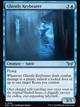 Ghostly Keybearer (DSK-061) - Duskmourn: House of Horror