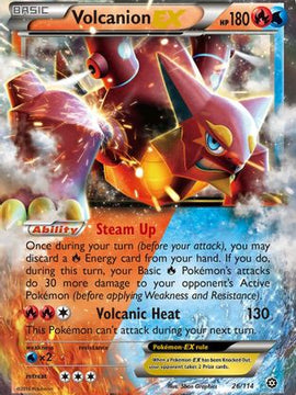 Volcanion EX (26/114) [XY: Steam Siege]