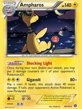 Ampharos (40/114) [XY: Steam Siege]