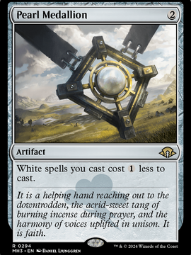 Pearl Medallion (MH3-294) - Modern Horizons 3 Foil