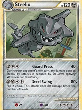 Steelix (24/95) (Theme Deck Exclusive) [HeartGold & SoulSilver: Unleashed]
