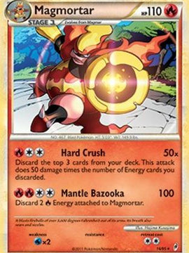 Magmortar (16/95) (Theme Deck Exclusive) [HeartGold & SoulSilver: Call of Legends]