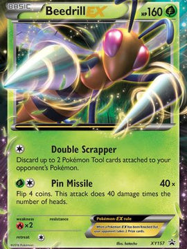 Beedrill EX (XY157) [XY: Black Star Promos]