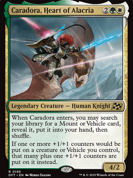 Caradora, Heart of Alacria (DFT-195) - Aetherdrift Foil