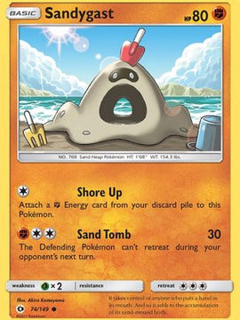 Sandygast (74/149) [Sun & Moon: Base Set]