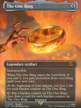 The One Ring (LTR-451) - The Lord of the Rings: Tales of Middle-earth (Borderless) Foil