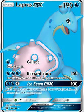 Lapras GX (139/149) [Sun & Moon: Base Set]