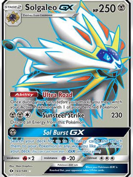 Solgaleo GX (143/149) [Sun & Moon: Base Set]