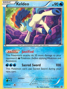 Keldeo (XY191) [XY: Black Star Promos]