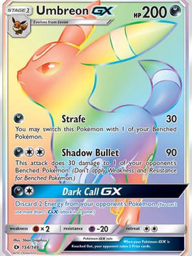 Umbreon GX (154/149) [Sun & Moon: Base Set]