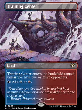 Training Center (CMM-665) - Commander Masters (Borderless)