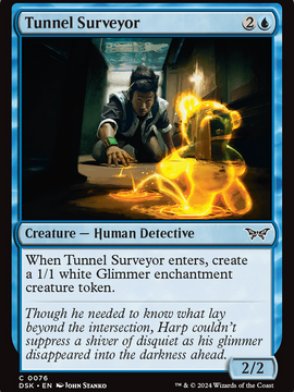 Tunnel Surveyor (DSK-076) - Duskmourn: House of Horror Foil