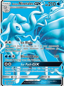 Alolan Ninetales GX (132/145) [Sun & Moon: Guardians Rising]