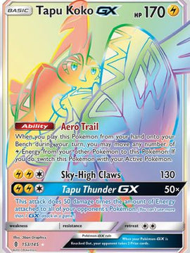Tapu Koko GX (153/145) [Sun & Moon: Guardians Rising]