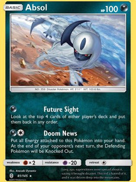 Absol (81/145) [Sun & Moon: Guardians Rising]