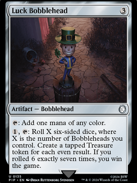 Luck Bobblehead (PIP-135) - Fallout