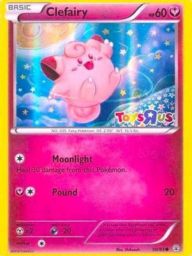 Clefairy (50/83) (Toys R Us Promo) [XY: Generations]