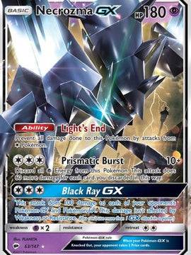 Necrozma GX (63/147) [Sun & Moon: Burning Shadows]