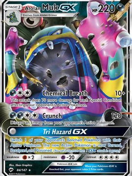 Alolan Muk GX (84/147) [Sun & Moon: Burning Shadows]