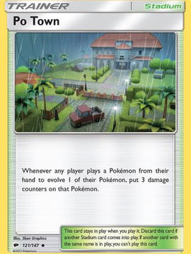 Po Town (121/147) [Sun & Moon: Burning Shadows]