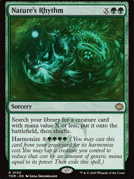 Nature's Rhythm (TDM-150) - Tarkir: Dragonstorm