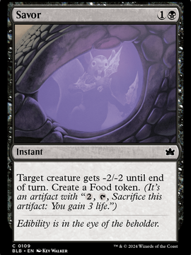 Savor (BLB-109) - Bloomburrow
