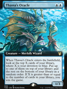 Thassa's Oracle (THB-308) - Theros Beyond Death: (Extended Art)