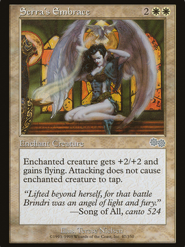 Serra's Embrace (USG-047) - Urza's Saga