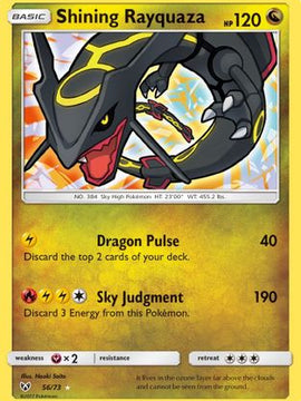Shining Rayquaza (56/73) [Sun & Moon: Shining Legends]