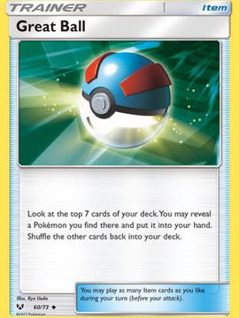 Great Ball (60/73) [Sun & Moon: Shining Legends]