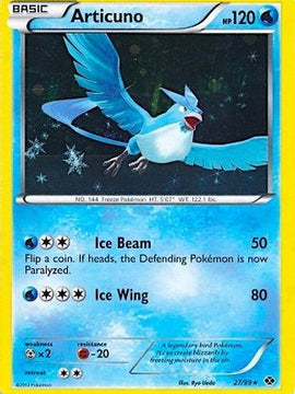 Articuno (27/99) (Blister Exclusive) [Black & White: Next Destinies]