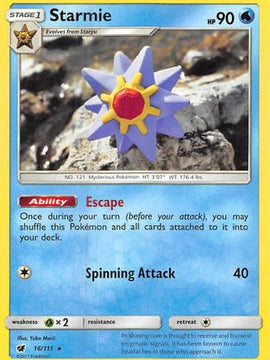 Starmie (16/111) [Sun & Moon: Crimson Invasion]