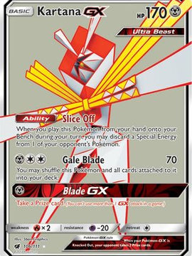Kartana GX (106/111) [Sun & Moon: Crimson Invasion]