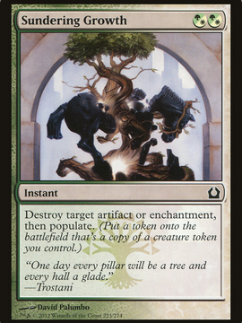 Sundering Growth (RTR-223) - Return to Ravnica