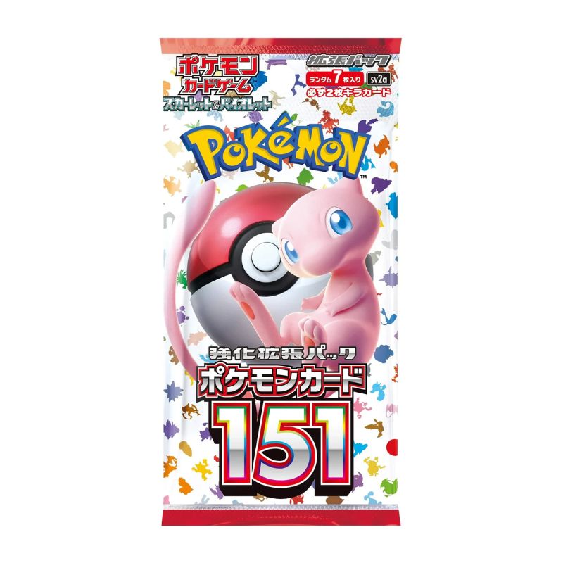 Pokémon 151 Booster Pack - Japanese