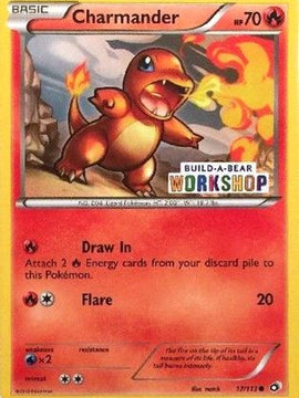 Charmander - 17/113 (Build-A-Bear Workshop Exclusive) (17) [Miscellaneous Cards & Products]