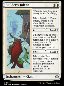 Builder's Talent (BLB-005) - Bloomburrow