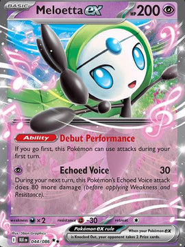 Meloetta ex 44 - SV Black Bolt Holofoil