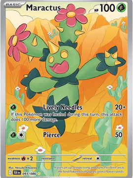 Maractus - 093/086 93 - SV Black Bolt Holofoil