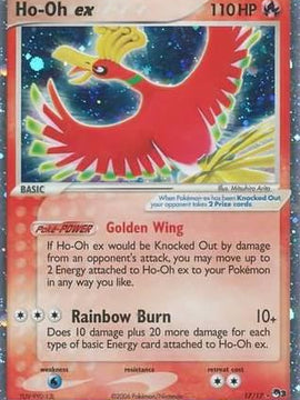 Ho-Oh ex (17/17) (Holo) [POP Series 3]