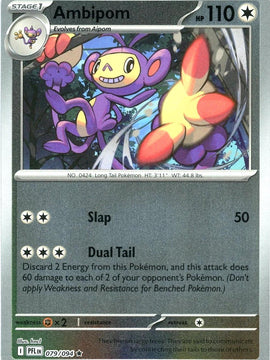 Ambipom - 079/094 79 - ME02 Phantasmal Flames Reverse Holofoil