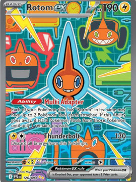 Rotom ex - 126/094 126 - ME02 Phantasmal Flames Holofoil
