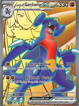 Cynthia's Garchomp ex 204 - SV Scarlet & Violet Promo Cards Holofoil