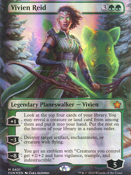 Vivien Reid (FDN-421) - Foundations (Borderless) Foil