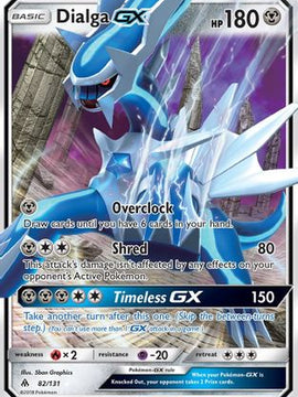 Dialga GX (82/131) [Sun & Moon: Forbidden Light]