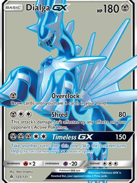 Dialga GX (125/131) [Sun & Moon: Forbidden Light]